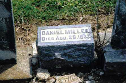 Daniel Miller Headstone