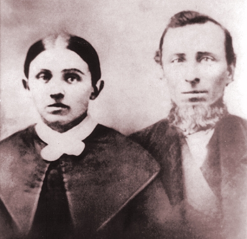 Fanny Miller (1847-1917) & John Calvin Lavy (1842-1920)