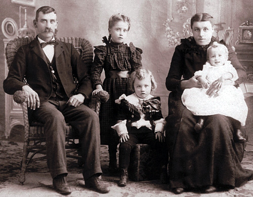 Gertrude Miller & Edgar Besecker Family