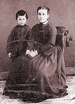 George Elmer Fisher & Margaret (Long) Fisher, ca. 1868